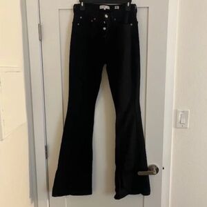 Re/Done Ultra high waist flare jeans size 26